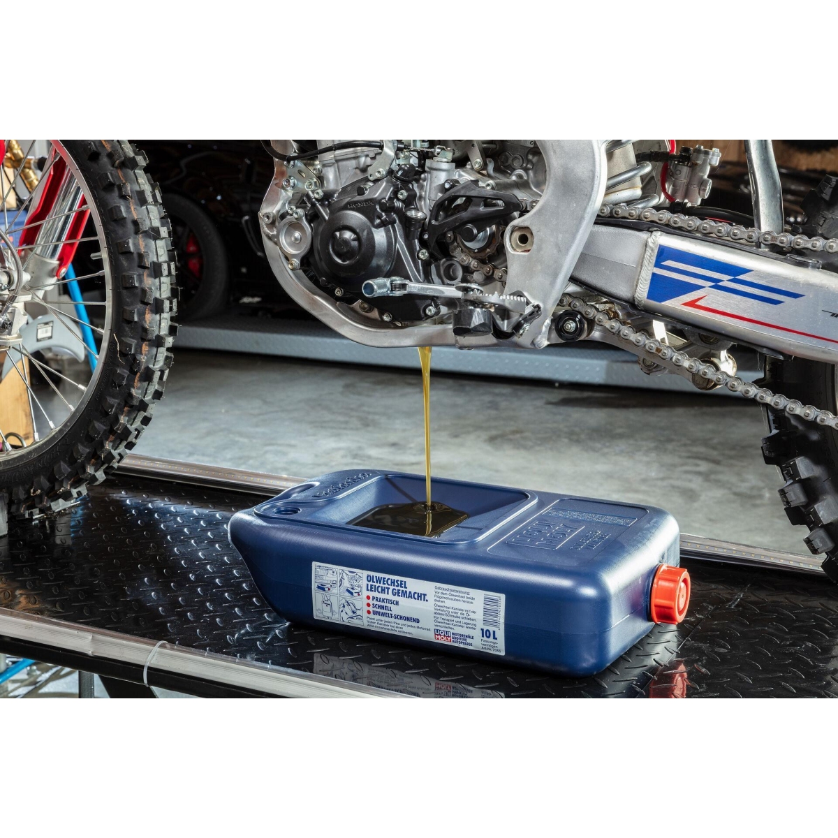 LIQUI MOLY 7055 Ölkanister Ölwechsel-Kanister 10 L