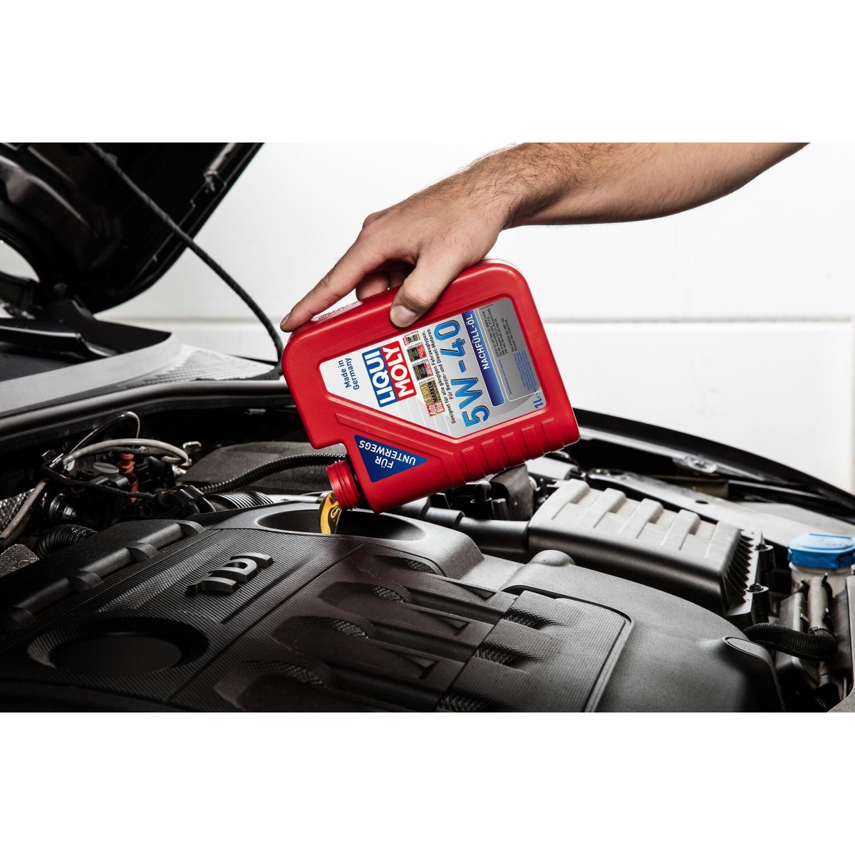 LIQUI MOLY 1305 Motoröl Nachfüllöl 5W-40 Kanister 1L
