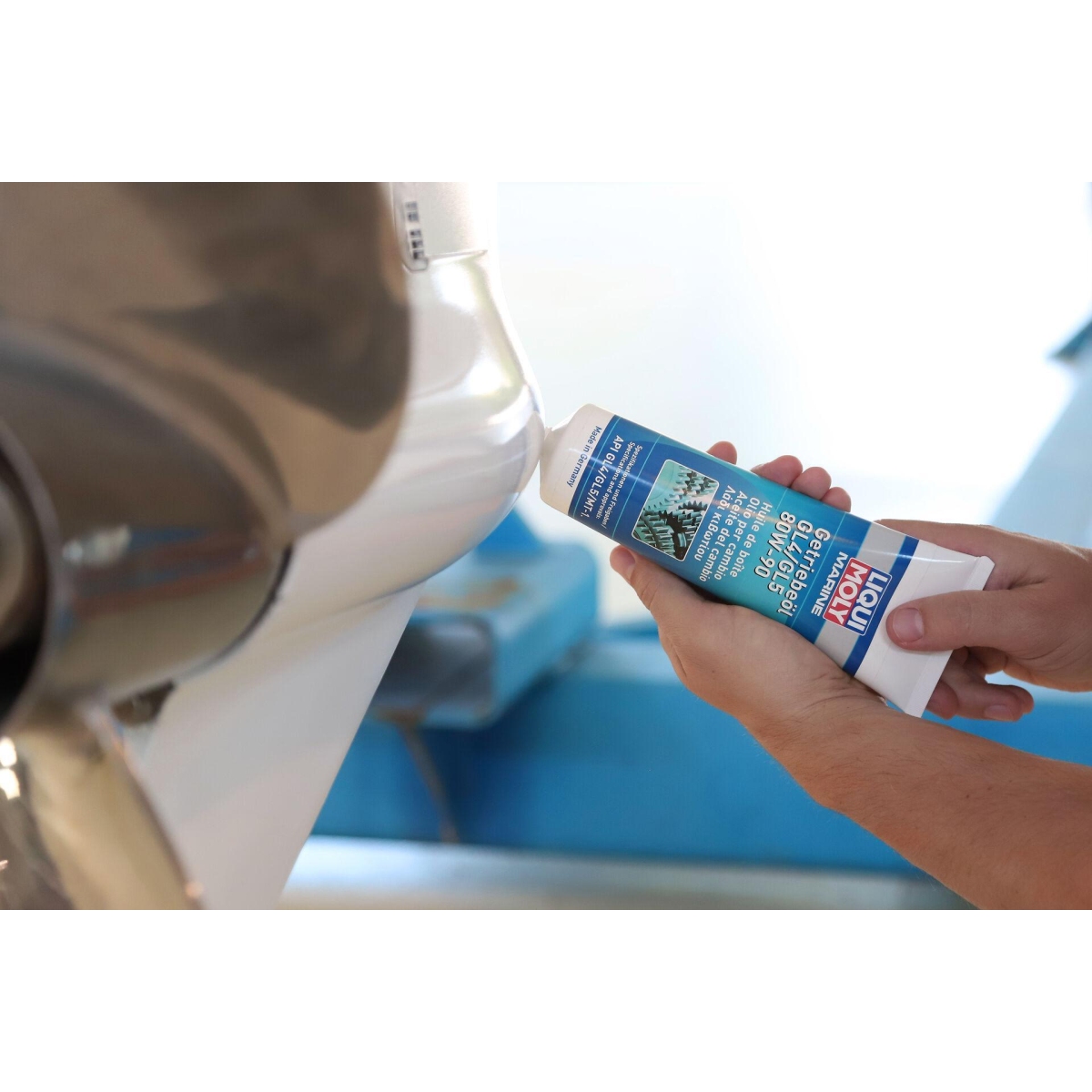 LIQUI MOLY 25030 Getriebeöl Marine Getriebeöl GL4/GL5 80W-90 250ml