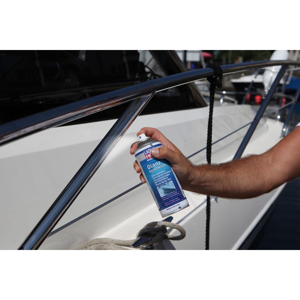 LIQUI MOLY 25053 Lackpolitur Marine Glanz-Sprühwachs 400ml