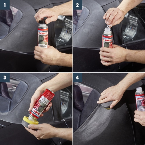 SONAX 03101410 Cabrioverdeck + Textil-Impr&auml;gnierung 250ml