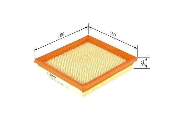 BOSCH F 026 400 130 Luftfilter