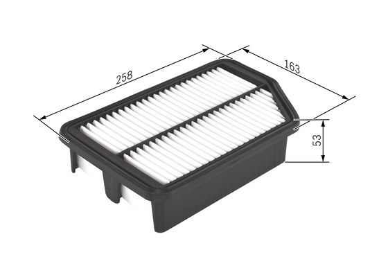 BOSCH F 026 400 228 Luftfilter