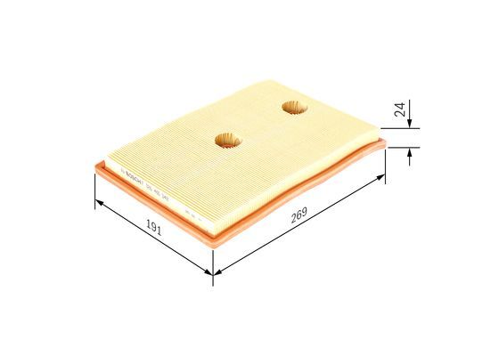 BOSCH F 026 400 342 Luftfilter