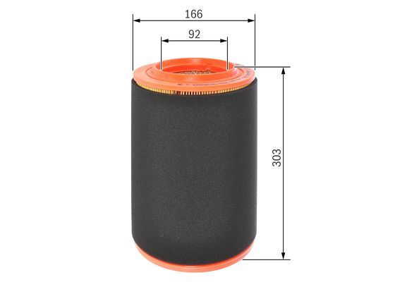 BOSCH F 026 400 370 Luftfilter
