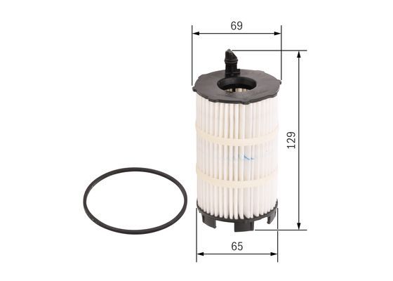BOSCH F 026 407 011 &Ouml;lfilter P7011 &Oslash; 685mm H&ouml;he 110mm