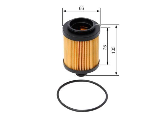 BOSCH F 026 407 096 &Ouml;lfilter P7096 &Oslash; 66mm H&ouml;he 105mm
