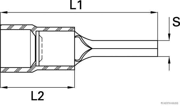 HERTH+BUSS 50252409 Quetschverbinder 0,5 - 1 mm&sup2;, &Oslash; 1,9 mm, DIN 46231
