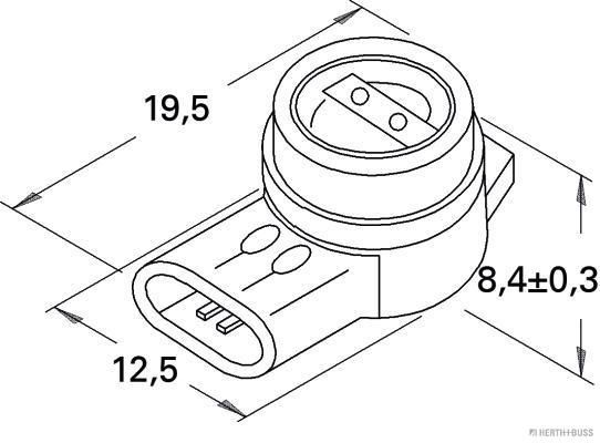HERTH+BUSS 50252591066 Leitungsverbinder bis Kabel-&Oslash; 1,7mm, 0,13-0,35 mm&sup2;, 25 St&uuml;ck