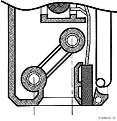 HERTH+BUSS 51306063 Stecker 1-polig, 16A,12-24V,mit Sicherung,LED