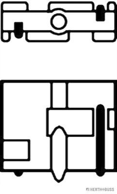 HERTH+BUSS 89901196 Glühlampe W21W, 12 V, 21 W, W3 x 16d