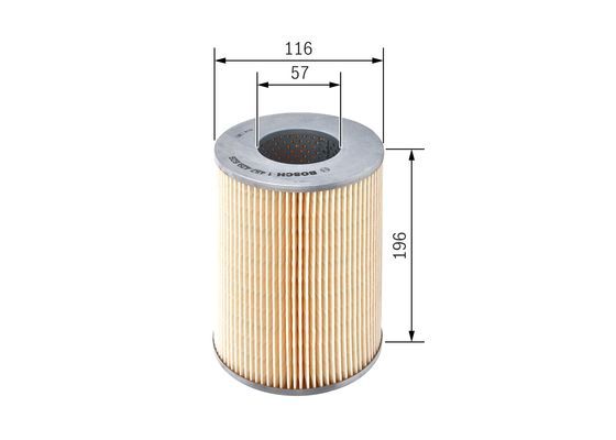 BOSCH 1 457 429 629 &Ouml;lfilter P9629 &Oslash; 1155mm H&ouml;he 196mm