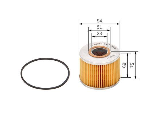 BOSCH 1 457 429 436 &Ouml;lfilter P9436 &Oslash; 94mm H&ouml;he 745mm