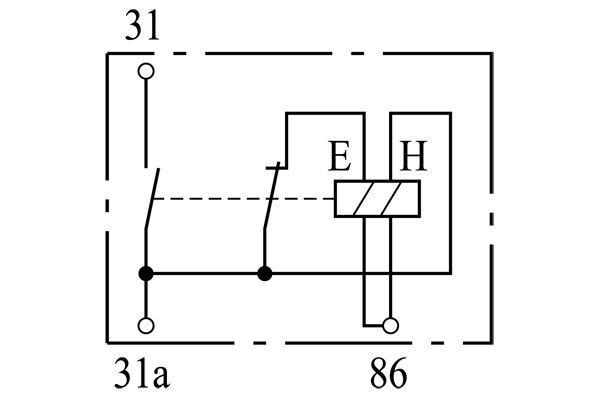 BOSCH 0 333 301 009 Batterierelais