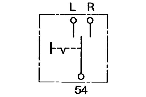 BOSCH 0 341 101 001 Blinkerschalter