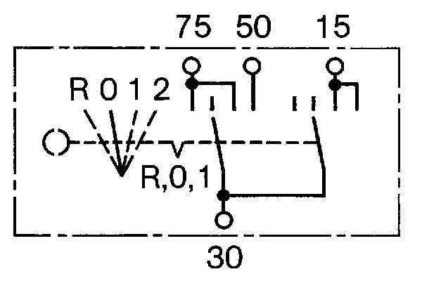BOSCH 0 342 309 010 Z&uuml;nd-/Startschalter