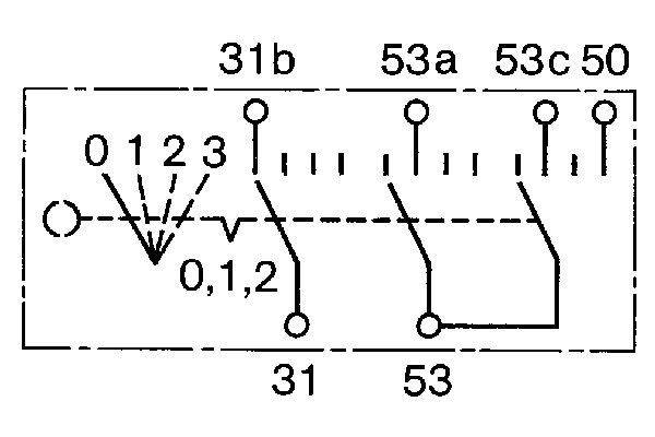BOSCH 0 342 309 007 Z&uuml;nd-/Startschalter