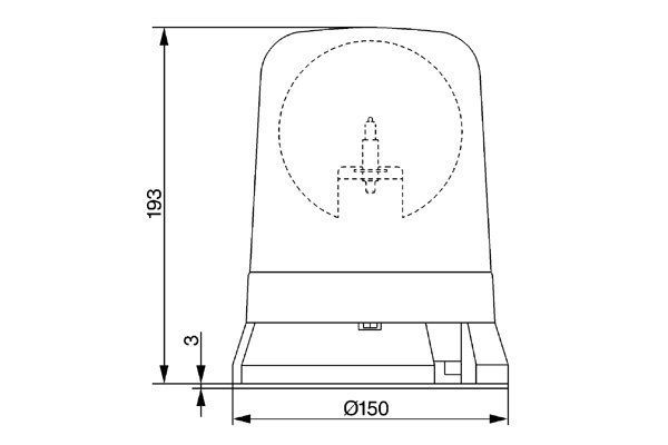 BOSCH 7 782 322 011 Rundumkennleuchte