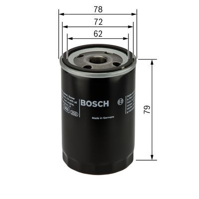 BOSCH 0 451 103 370 &Ouml;lfilter P3370 &Oslash; 785mm H&ouml;he 793mm