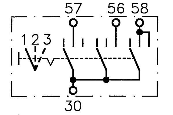 BOSCH 0 986 340 120 Schalter Hauptlicht