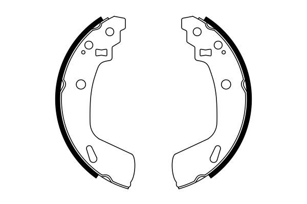 BOSCH 0 986 487 775 Bremsbackensatz