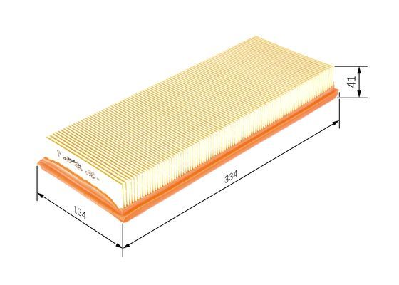 BOSCH 1 457 429 076 Luftfilter