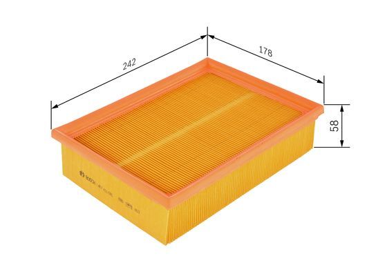 BOSCH 1 457 433 085 Luftfilter