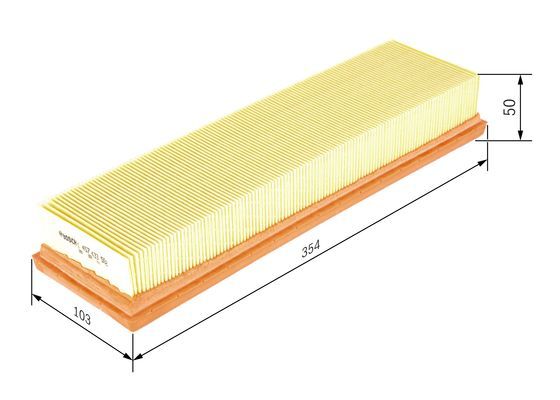 BOSCH 1 457 433 592 Luftfilter