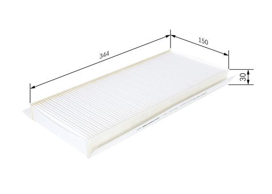 BOSCH 1 987 432 006 Filter Innenraumluft