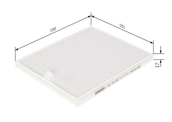 BOSCH 1 987 432 066 Filter Innenraumluft