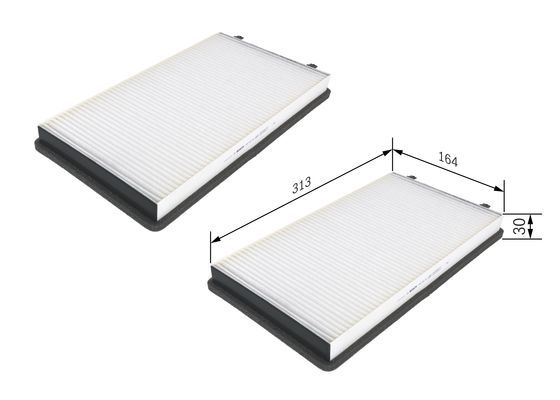 BOSCH 1 987 432 103 Filter Innenraumluft