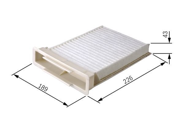 BOSCH 1 987 432 120 Filter Innenraumluft