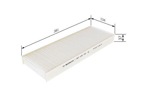 BOSCH 1 987 432 150 Filter Innenraumluft