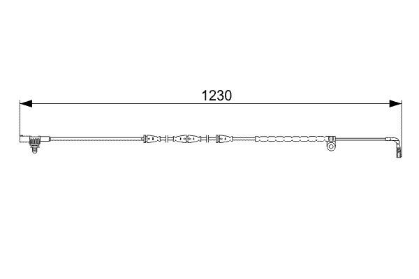 BOSCH 1 987 473 022 Warnkontakt Bremsbelagverschleiß