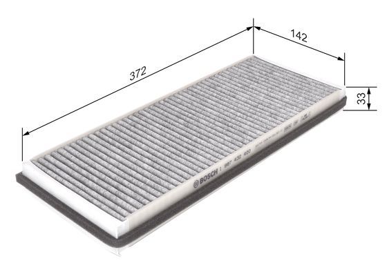 BOSCH 1 987 432 400 Filter Innenraumluft