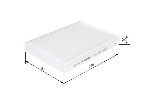 BOSCH 1 987 435 017 Filter Innenraumluft