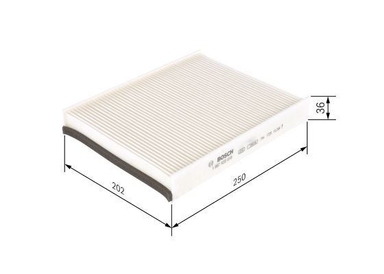 BOSCH 1 987 435 018 Filter Innenraumluft