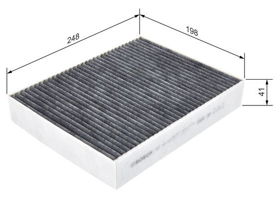 BOSCH 1 987 435 503 Filter Innenraumluft
