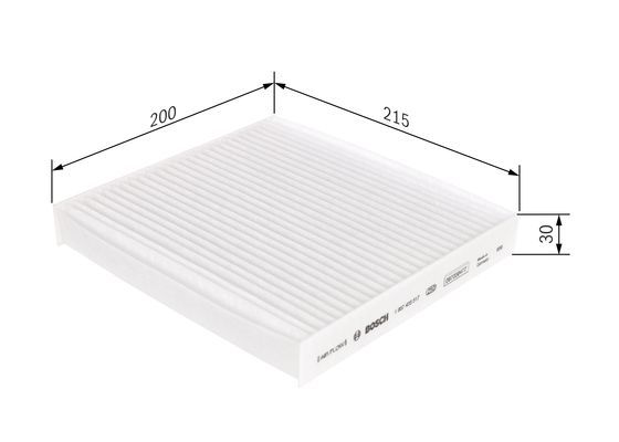 BOSCH 1 987 435 517 Filter Innenraumluft
