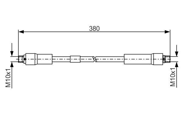 BOSCH 1 987 481 324 Bremsschlauch