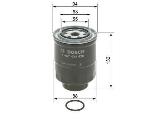 BOSCH 1 457 434 438 Kraftstofffilter