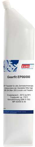 EUROLUB 708900 Schmierfett Gearfit EP 00/000 900g