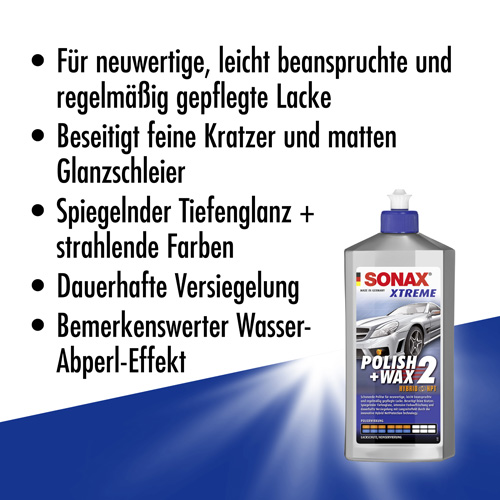 SONAX 02072000 XTREME Polish + Wax 500ml