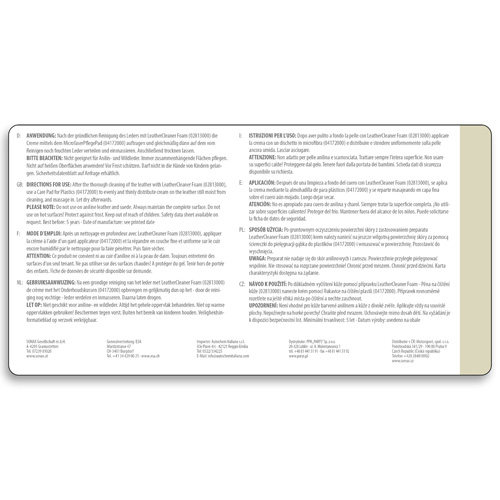 SONAX 02823000 PROFILINE Leatherprotection 1L