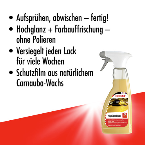 SONAX 02882000 Highspeedwax 500ml