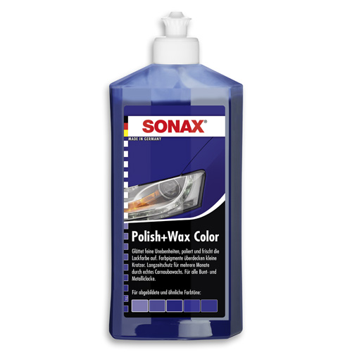 SONAX 02962000 Polish + Wax Color blau 500ml