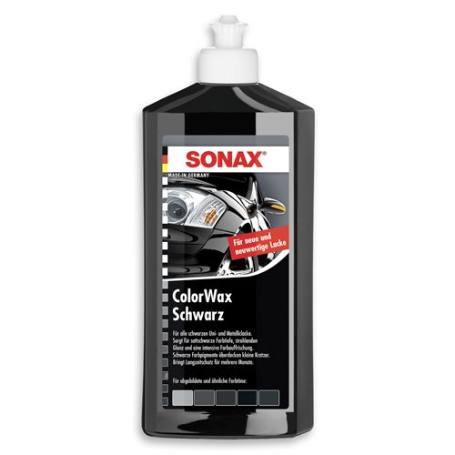SONAX 02982000 Color Wax schwarz 500ml