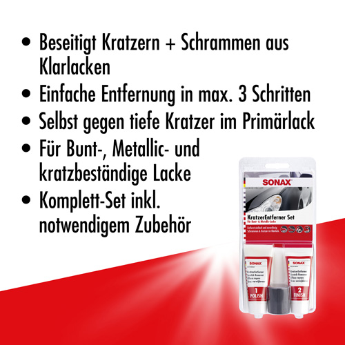 SONAX 03059410 Kratzerentferner Set 50ml