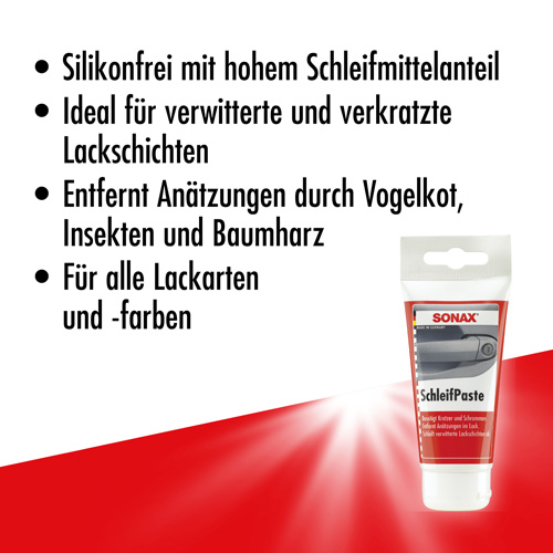 SONAX 03201000 Schleifpaste 75ml