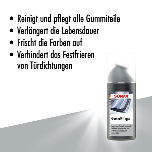 SONAX 03401000 Gummipfleger 100ml